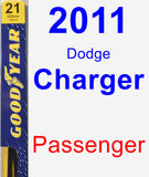 Passenger Wiper Blade for 2011 Dodge Charger - Premium