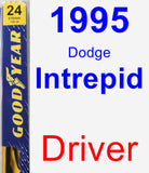 Driver Wiper Blade for 1995 Dodge Intrepid - Premium