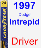 Driver Wiper Blade for 1997 Dodge Intrepid - Premium