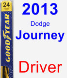 Driver Wiper Blade for 2013 Dodge Journey - Premium