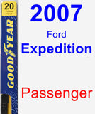 Passenger Wiper Blade for 2007 Ford Expedition - Premium