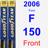 Front Wiper Blade Pack for 2006 Ford F-150 - Premium