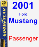 Passenger Wiper Blade for 2001 Ford Mustang - Premium