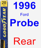 Rear Wiper Blade for 1996 Ford Probe - Premium
