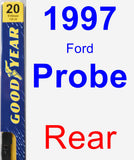 Rear Wiper Blade for 1997 Ford Probe - Premium