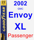 Passenger Wiper Blade for 2002 GMC Envoy XL - Premium