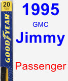 Passenger Wiper Blade for 1995 GMC Jimmy - Premium