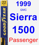 Passenger Wiper Blade for 1999 GMC Sierra 1500 - Premium