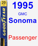 Passenger Wiper Blade for 1995 GMC Sonoma - Premium