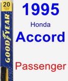 Passenger Wiper Blade for 1995 Honda Accord - Premium