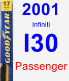 Passenger Wiper Blade for 2001 Infiniti I30 - Premium