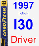 Driver Wiper Blade for 1997 Infiniti I30 - Premium