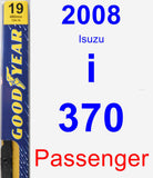 Passenger Wiper Blade for 2008 Isuzu i-370 - Premium