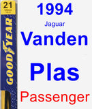 Passenger Wiper Blade for 1994 Jaguar Vanden Plas - Premium