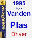 Driver Wiper Blade for 1995 Jaguar Vanden Plas - Premium