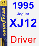 Driver Wiper Blade for 1995 Jaguar XJ12 - Premium