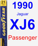 Passenger Wiper Blade for 1990 Jaguar XJ6 - Premium