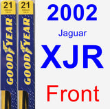 Front Wiper Blade Pack for 2002 Jaguar XJR - Premium