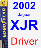 Driver Wiper Blade for 2002 Jaguar XJR - Premium