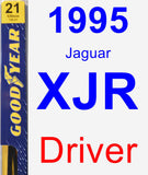 Driver Wiper Blade for 1995 Jaguar XJR - Premium