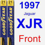 Front Wiper Blade Pack for 1997 Jaguar XJR - Premium