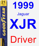 Driver Wiper Blade for 1999 Jaguar XJR - Premium