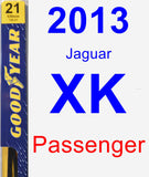 Passenger Wiper Blade for 2013 Jaguar XK - Premium