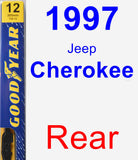 Rear Wiper Blade for 1997 Jeep Cherokee - Premium