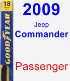 Passenger Wiper Blade for 2009 Jeep Commander - Premium