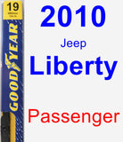 Passenger Wiper Blade for 2010 Jeep Liberty - Premium