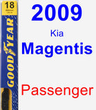 Passenger Wiper Blade for 2009 Kia Magentis - Premium