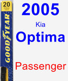 Passenger Wiper Blade for 2005 Kia Optima - Premium