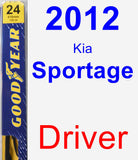 Driver Wiper Blade for 2012 Kia Sportage - Premium