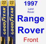 Front Wiper Blade Pack for 1997 Land Rover Range Rover - Premium