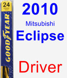 Driver Wiper Blade for 2010 Mitsubishi Eclipse - Premium