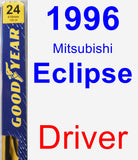 Driver Wiper Blade for 1996 Mitsubishi Eclipse - Premium