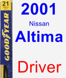 Driver Wiper Blade for 2001 Nissan Altima - Premium