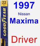 Driver Wiper Blade for 1997 Nissan Maxima - Premium