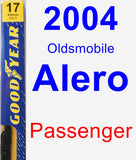 Passenger Wiper Blade for 2004 Oldsmobile Alero - Premium