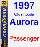 Passenger Wiper Blade for 1997 Oldsmobile Aurora - Premium