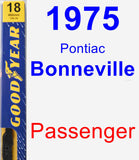 Passenger Wiper Blade for 1975 Pontiac Bonneville - Premium