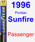 Passenger Wiper Blade for 1996 Pontiac Sunfire - Premium