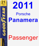 Passenger Wiper Blade for 2011 Porsche Panamera - Premium