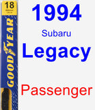 Passenger Wiper Blade for 1994 Subaru Legacy - Premium