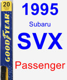 Passenger Wiper Blade for 1995 Subaru SVX - Premium