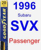 Passenger Wiper Blade for 1996 Subaru SVX - Premium