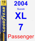 Passenger Wiper Blade for 2004 Suzuki XL-7 - Premium