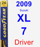 Driver Wiper Blade for 2009 Suzuki XL-7 - Premium