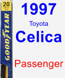 Passenger Wiper Blade for 1997 Toyota Celica - Premium