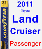Passenger Wiper Blade for 2011 Toyota Land Cruiser - Premium